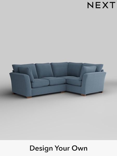 Relaxed Linen Look/Mid Blue Heath Highback (H37181) | £2,050