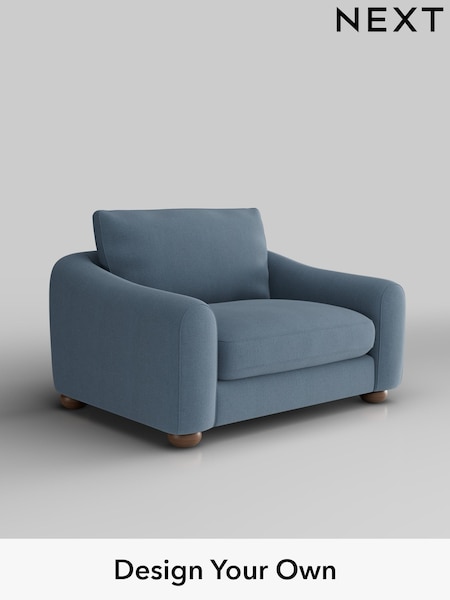 Relaxed Linen Look/Mid Blue Arches (H37185) | £925