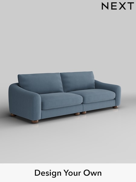 Relaxed Linen Look/Mid Blue Arches (H37185) | £1,425