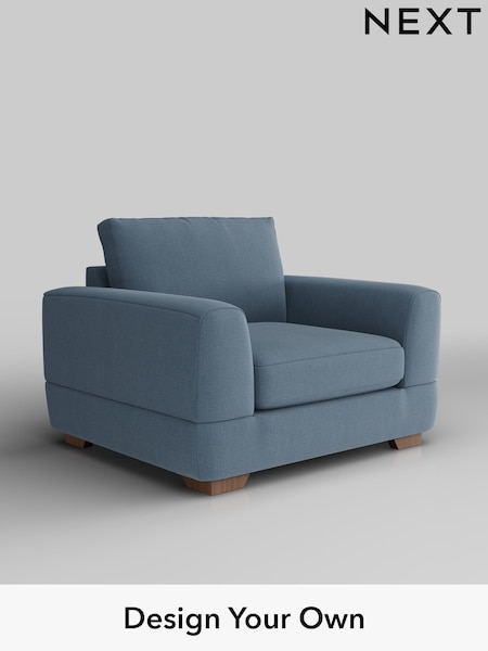 Relaxed Linen Look/Mid Blue Clayton (H37186) | £850