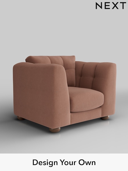Relaxed Linen Look/Light Rust Brown Jasmine (H37188) | £1,075