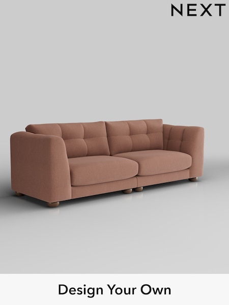 Relaxed Linen Look/Light Rust Brown Jasmine (H37188) | £1,575