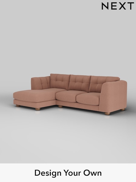 Relaxed Linen Look/Light Rust Brown Jasmine (H37188) | £2,075