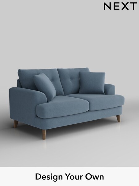 Relaxed Linen Look/Mid Blue Parker Buttoned Back (H37191) | £1,325