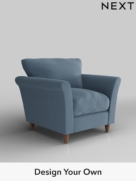 Relaxed Linen Look/Mid Blue Hartley Relaxed Sit (H37194) | £825