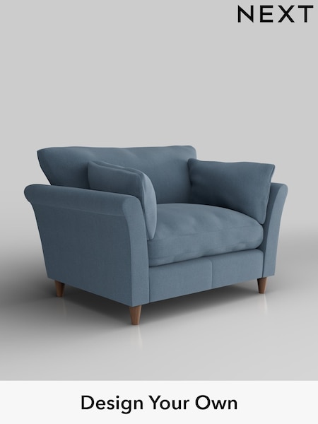 Relaxed Linen Look/Mid Blue Hartley Relaxed Sit (H37194) | £1,025
