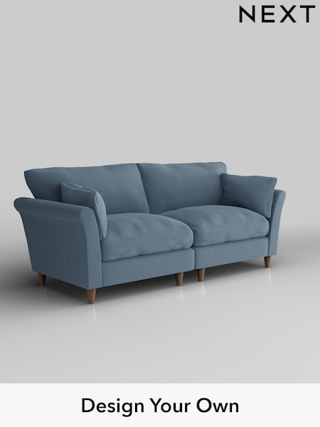 Relaxed Linen Look/Mid Blue Hartley Relaxed Sit (H37194) | £1,375