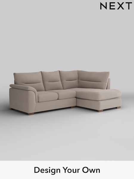 Relaxed Linen Look/Mid Natural Hayden Highback (H37197) | £1,825