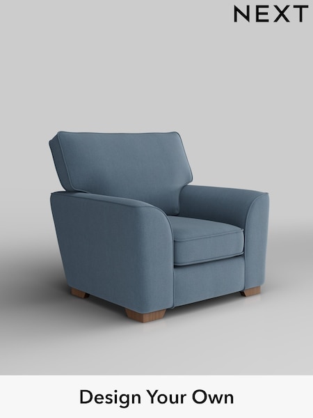 Relaxed Linen Look/Mid Blue Stamford Grand Relaxed Sit (H37198) | £799