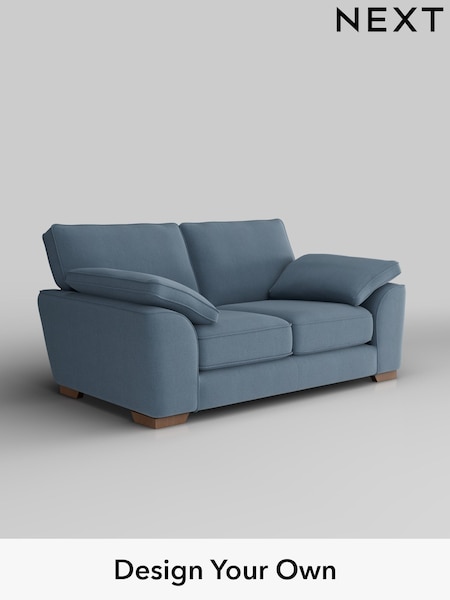 Relaxed Linen Look/Mid Blue Stamford Grand Relaxed Sit (H37198) | £1,625