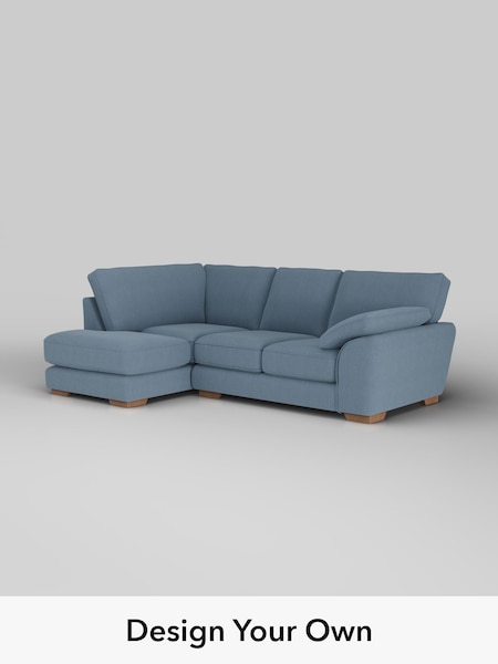 Relaxed Linen Look/Mid Blue Stamford Grand Relaxed Sit (H37198) | £2,375