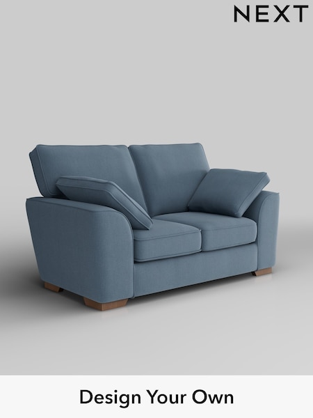 Relaxed Linen Look/Mid Blue Stamford (H37199) | £1,050