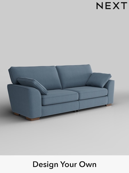 Relaxed Linen Look/Mid Blue Stamford (H37199) | £1,350