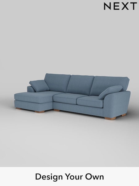 Relaxed Linen Look/Mid Blue Stamford (H37199) | £1,950