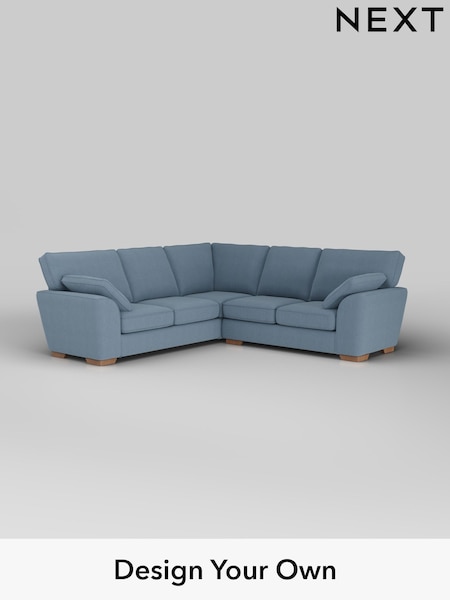 Relaxed Linen Look/Mid Blue Stamford (H37199) | £2,350