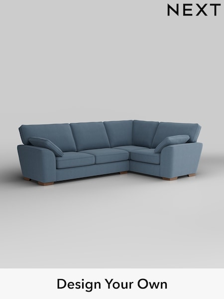 Relaxed Linen Look/Mid Blue Stamford (H37199) | £2,075