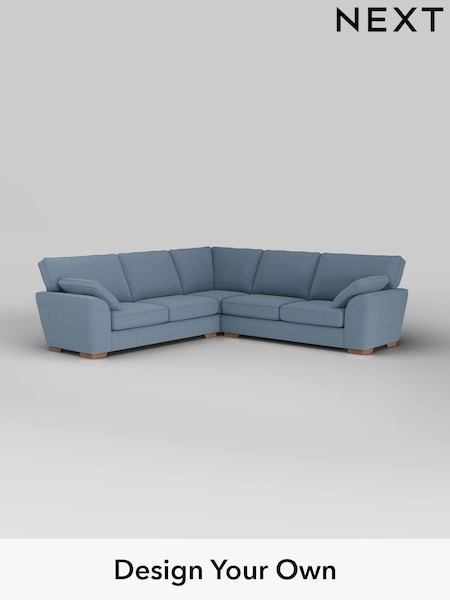 Relaxed Linen Look/Mid Blue Stamford (H37199) | £2,550