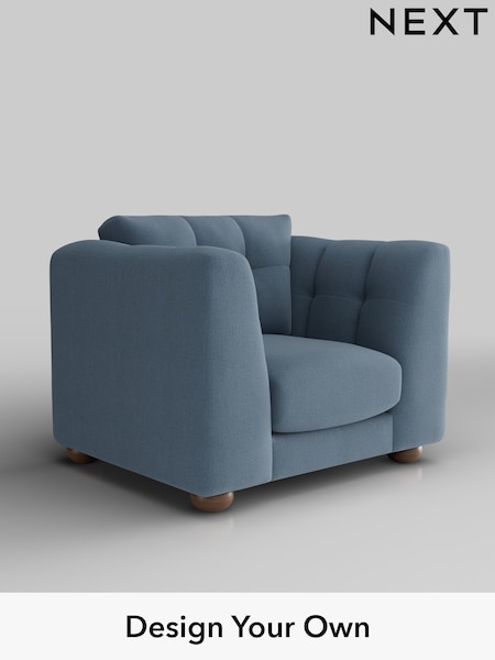 Relaxed Linen Look/Mid Blue Jasmine (H37201) | £1,075