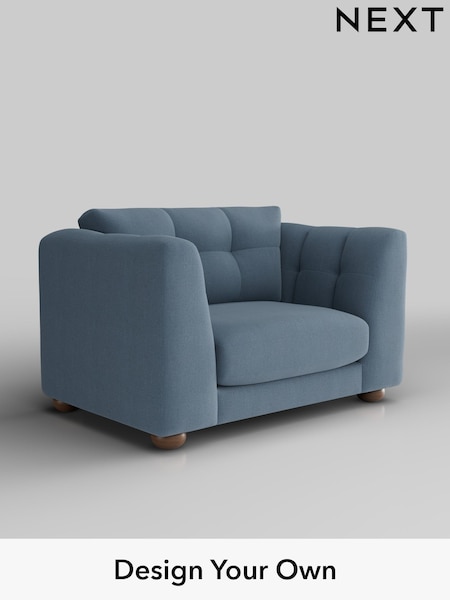 Relaxed Linen Look/Mid Blue Jasmine (H37201) | £1,175