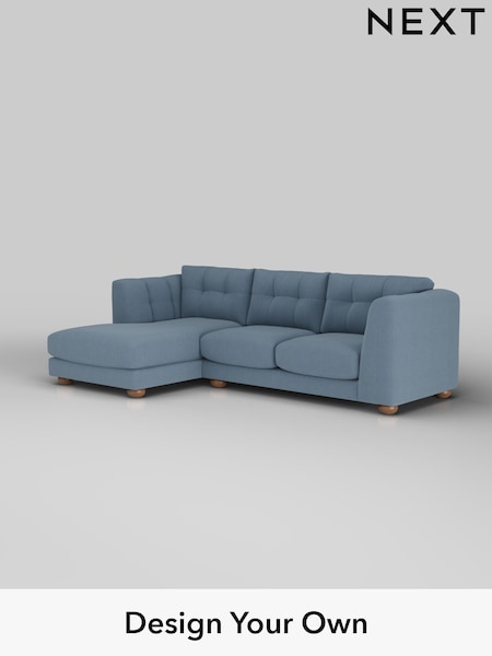 Relaxed Linen Look/Mid Blue Jasmine (H37201) | £2,075
