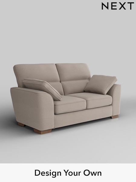 Relaxed Linen Look/Mid Natural Stamford Highback (H37211) | £1,199