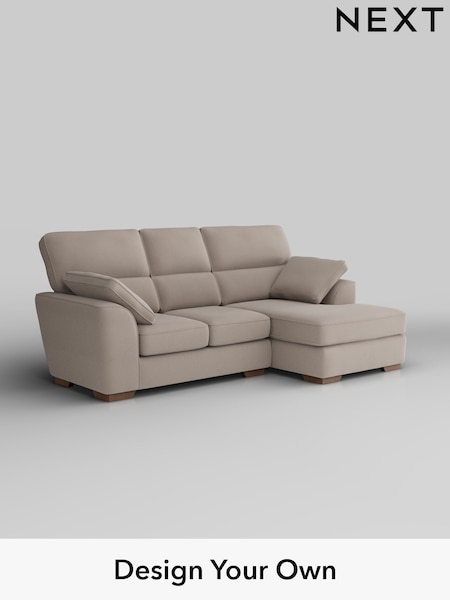 Relaxed Linen Look/Mid Natural Stamford Highback (H37211) | £1,775