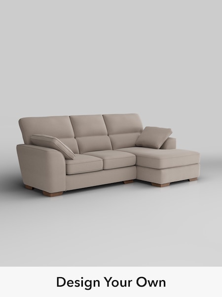 Relaxed Linen Look/Mid Natural Stamford Highback (H37211) | £1,875