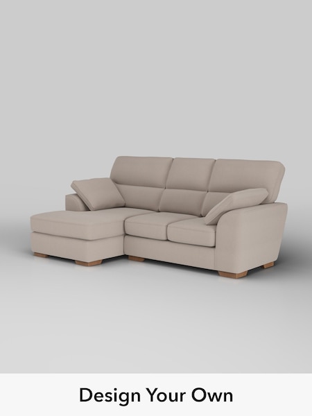 Relaxed Linen Look/Mid Natural Stamford Highback (H37211) | £2,025