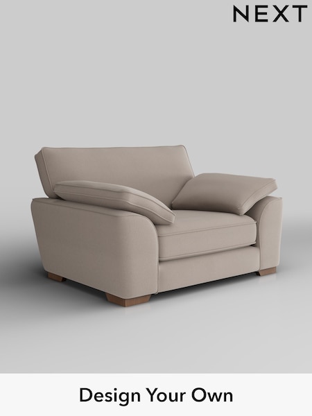 Relaxed Linen Look/Mid Natural Stamford Grand Relaxed Sit (H37213) | £1,299