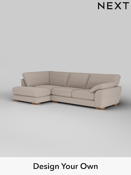Relaxed Linen Look/Mid Natural Stamford Grand Relaxed Sit (H37213) | £2,525