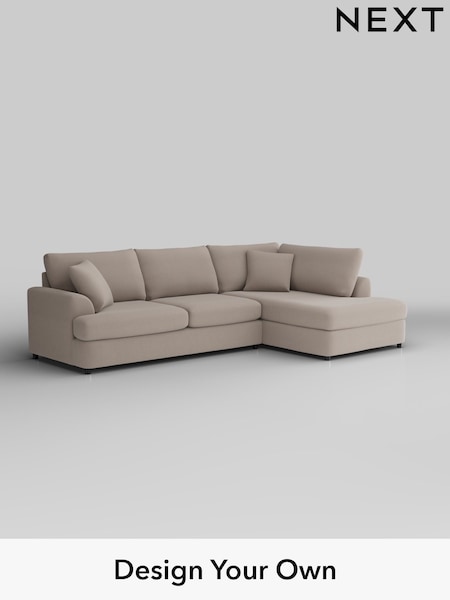 Relaxed Linen Look/Mid Natural Parker Platform (H37214) | £2,350