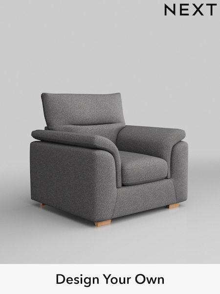 Studio Chenille/Mid Grey Hayden Highback (H37217) | £625