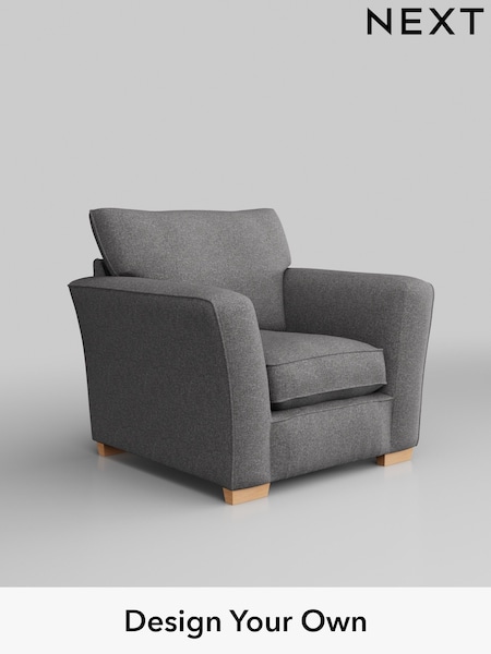 Studio Chenille/Mid Grey Heath Highback (H37218) | £625