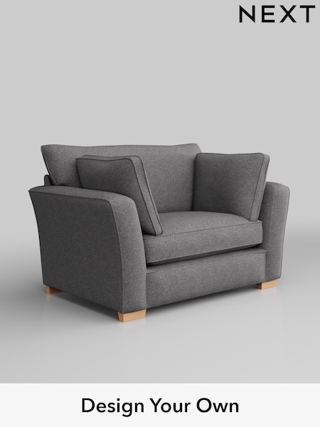 Studio Chenille/Mid Grey Heath Highback (H37218) | £725