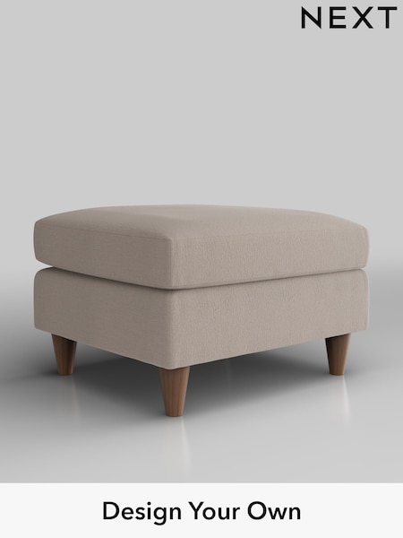 Relaxed Linen Look/Mid Natural Elliot Highback (H37222) | £350