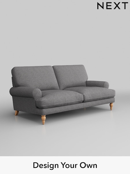 Studio Chenille/Mid Grey Erin Deep Relaxed Sit (H37225) | £1,150