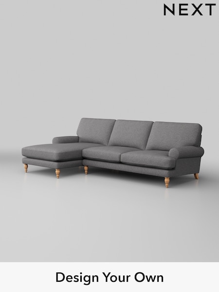 Studio Chenille/Mid Grey Erin Deep Relaxed Sit (H37225) | £1,825