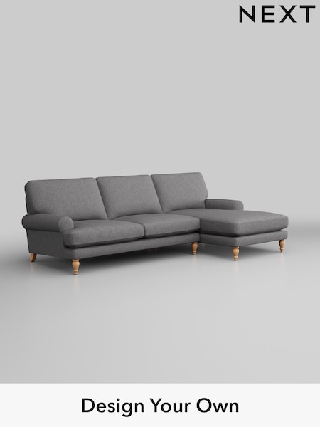Studio Chenille/Mid Grey Erin Deep Relaxed Sit (H37225) | £1,825