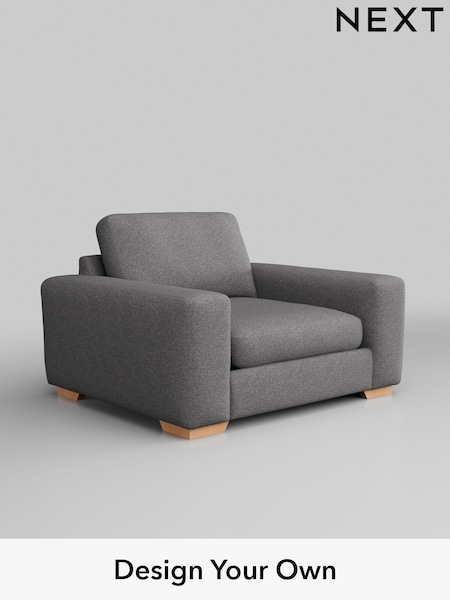 Studio Chenille/Mid Grey Houghton Deep Sit (H37226) | £850