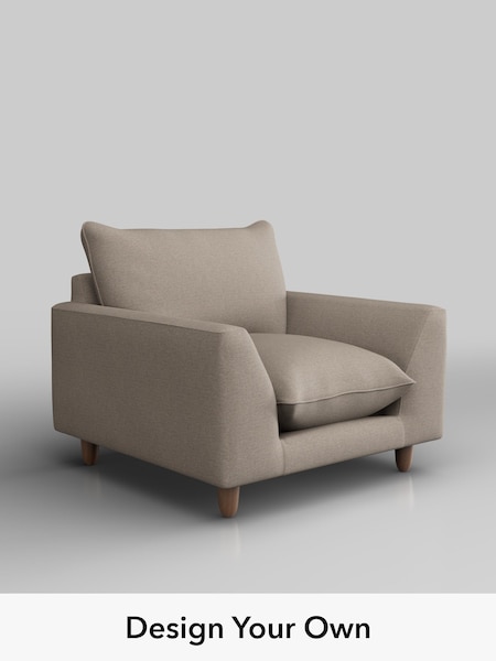 Studio Chenille/Mid Natural Noa Deep Relaxed Sit (H37239) | £750