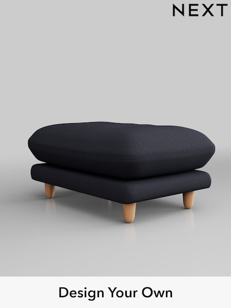 Tweedy Blend Easy Clean/Dark Slate Blue Odella (H37248) | £375