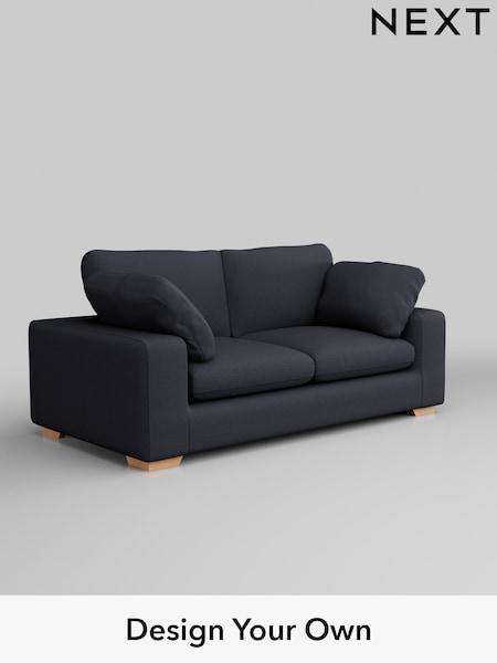 Tweedy Blend Easy Clean/Dark Slate Blue N Premium The Snuggle Grand (H37252) | £1,699