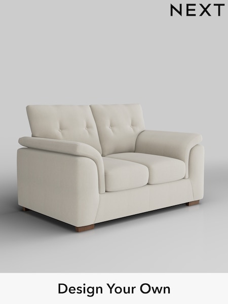 Relaxed Linen Look/Oyster Hayden Buttoned Back (H37266) | £1,025