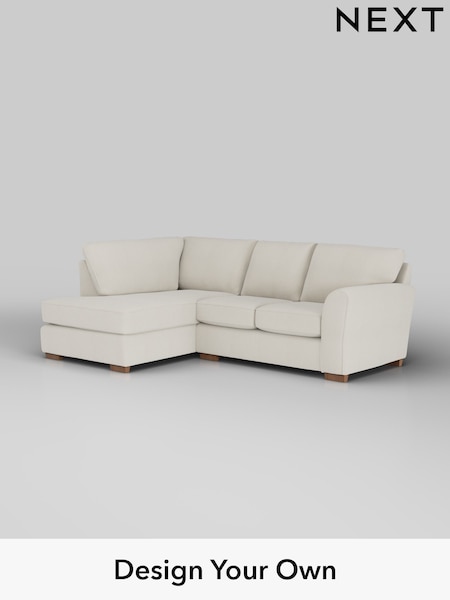 Relaxed Linen Look/Oyster Michigan Ii (H37267) | £1,450