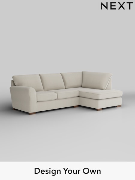 Relaxed Linen Look/Oyster Michigan Ii (H37267) | £1,550