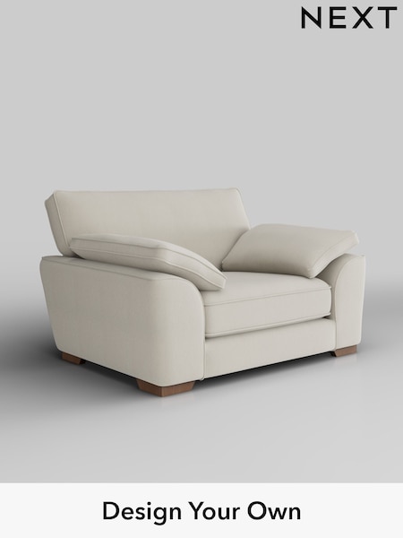 Relaxed Linen Look/Oyster Stamford Grand Relaxed Sit (H37271) | £1,299