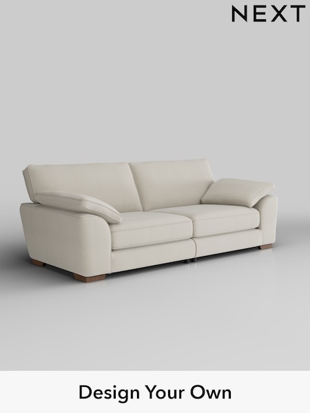 Relaxed Linen Look/Oyster Stamford Grand Relaxed Sit (H37271) | £1,799