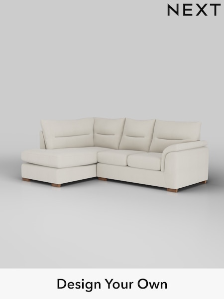 Relaxed Linen Look/Oyster Hayden Highback (H37275) | £1,825