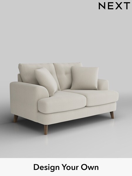 Relaxed Linen Look/Oyster Parker Buttoned Back (H37276) | £1,225