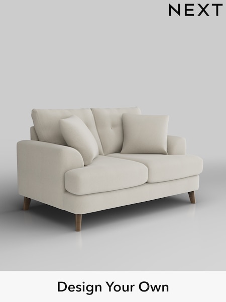 Relaxed Linen Look/Oyster Parker Buttoned Back (H37276) | £1,225